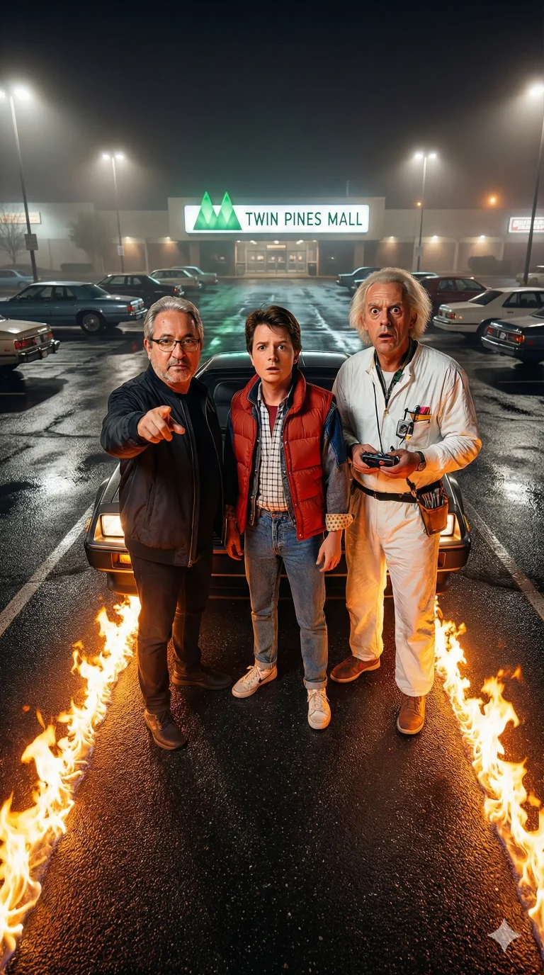 Regreso al Futuro en Twin Pines Mall